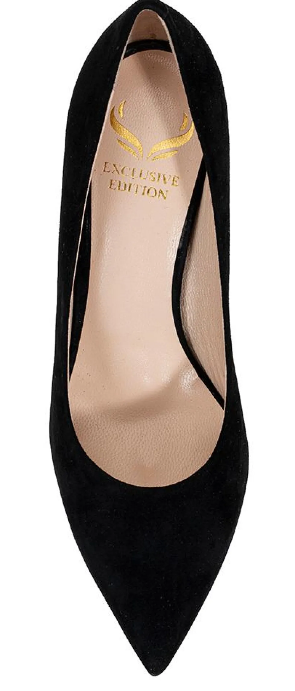 Pumps 1606 sort semsket
