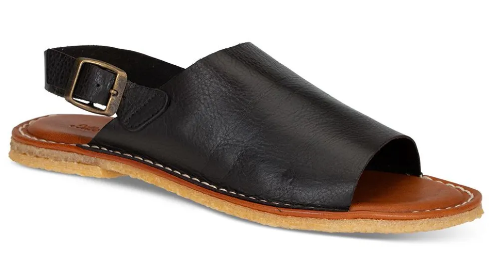 Sandal 7156b mørkebrun