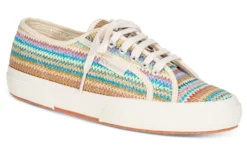 Sneakers 2750 raffia multi lilla