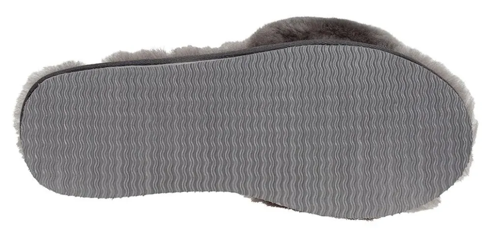 Tøffel Slide Luxe grå